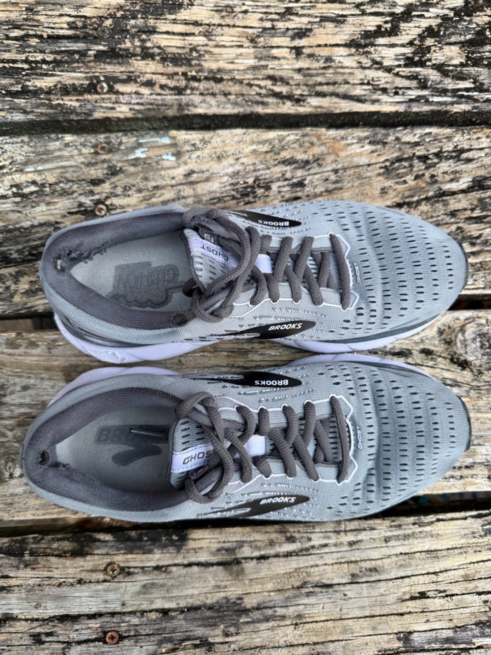 Brooks Ghost 13 Women’s Size 9 Gray Lace Up Running Shoes X1   ***See Note - Picture 8 of 15